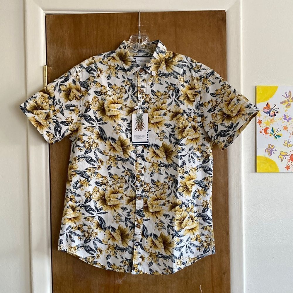Denim & Flower S/S Buttondown
